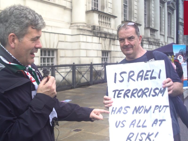 80,000 resist censorship on Palestine