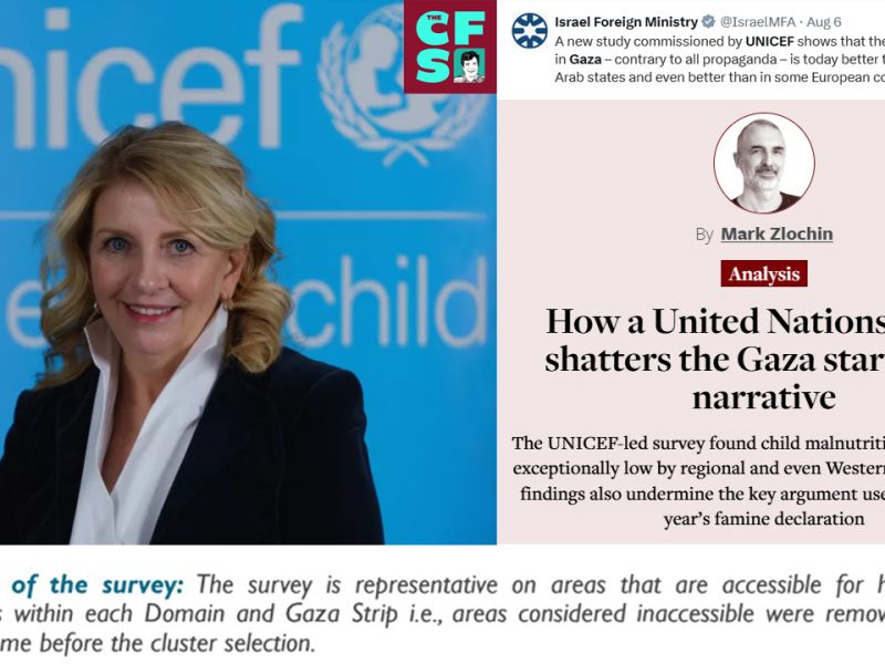 How Unicef is helping Israel’s genocide denial