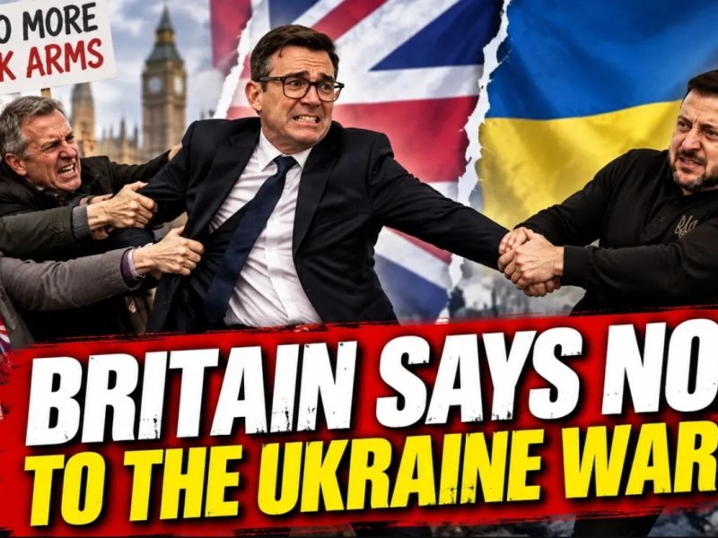 Poll: Britain says NO to the Ukraine War